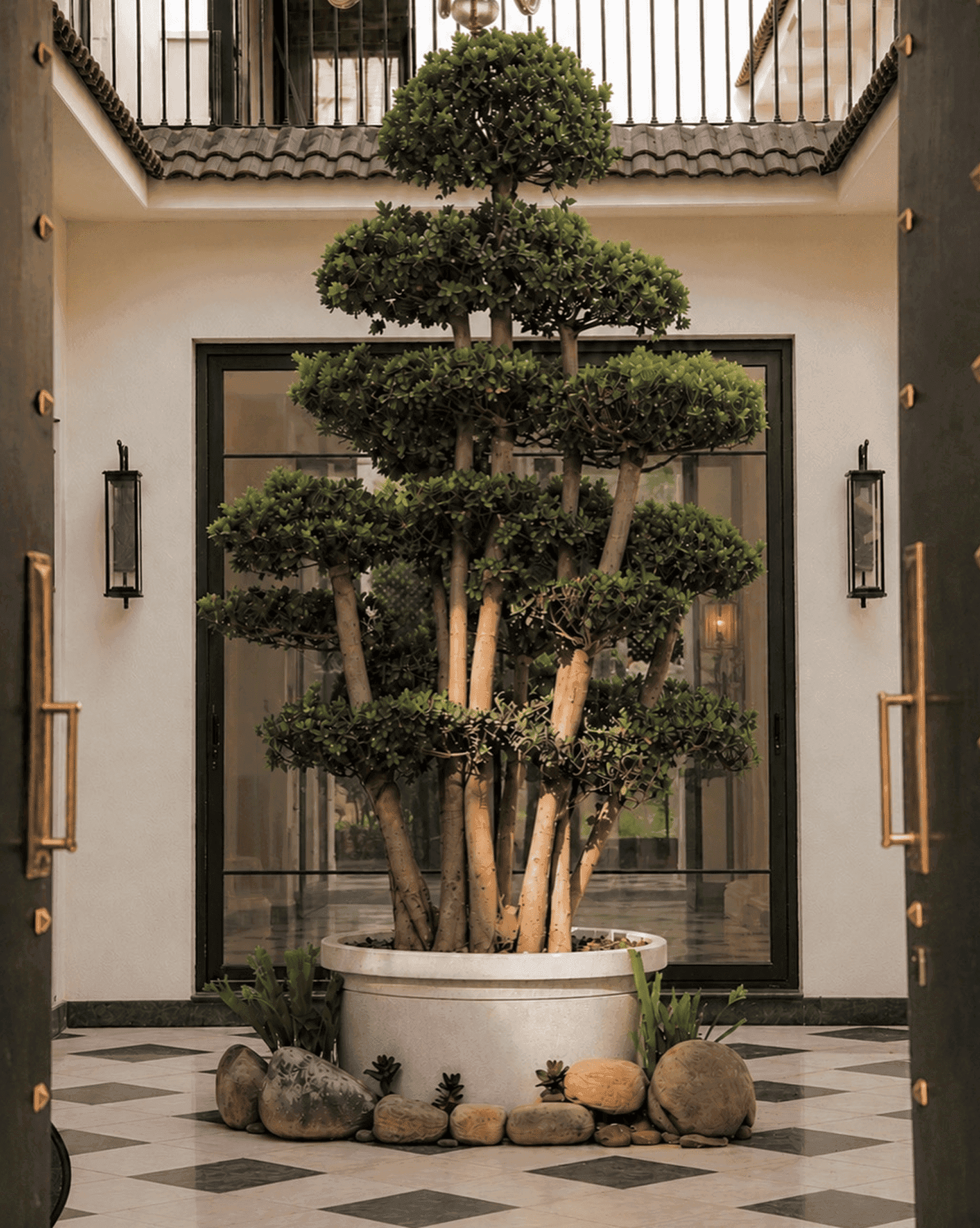 A refined residence interior